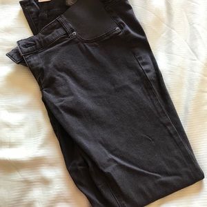 Black maternity jeans